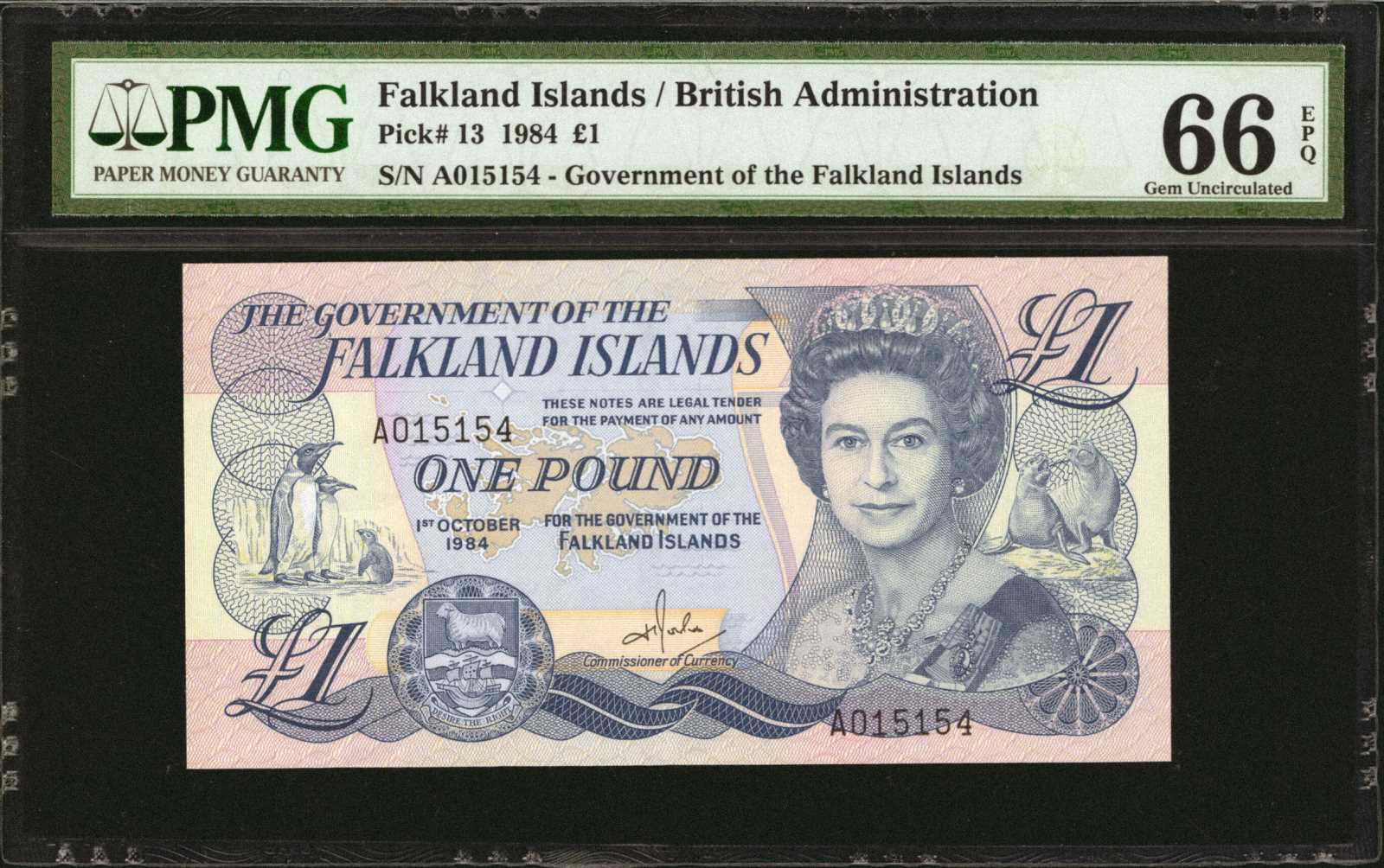 image for: Falkland Islands  1 pound (B218ap)