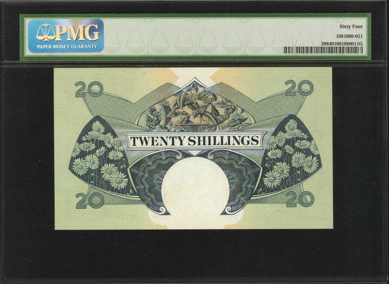 image for: East Africa  20 shillings(B229as2)