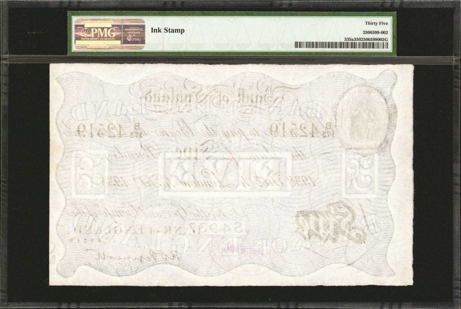 image for: United Kingdom  5 pounds (B161a20)