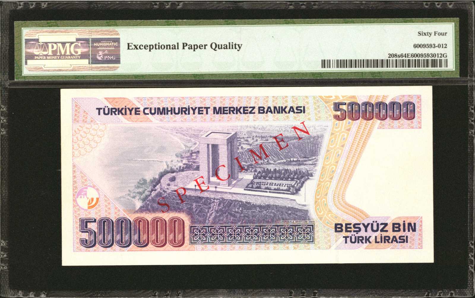 image for: Turkey  500,000 T?rk liras? (B287as)