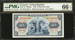 image for: Germany, Federal Republic of 10 deutsche mark (B107a)