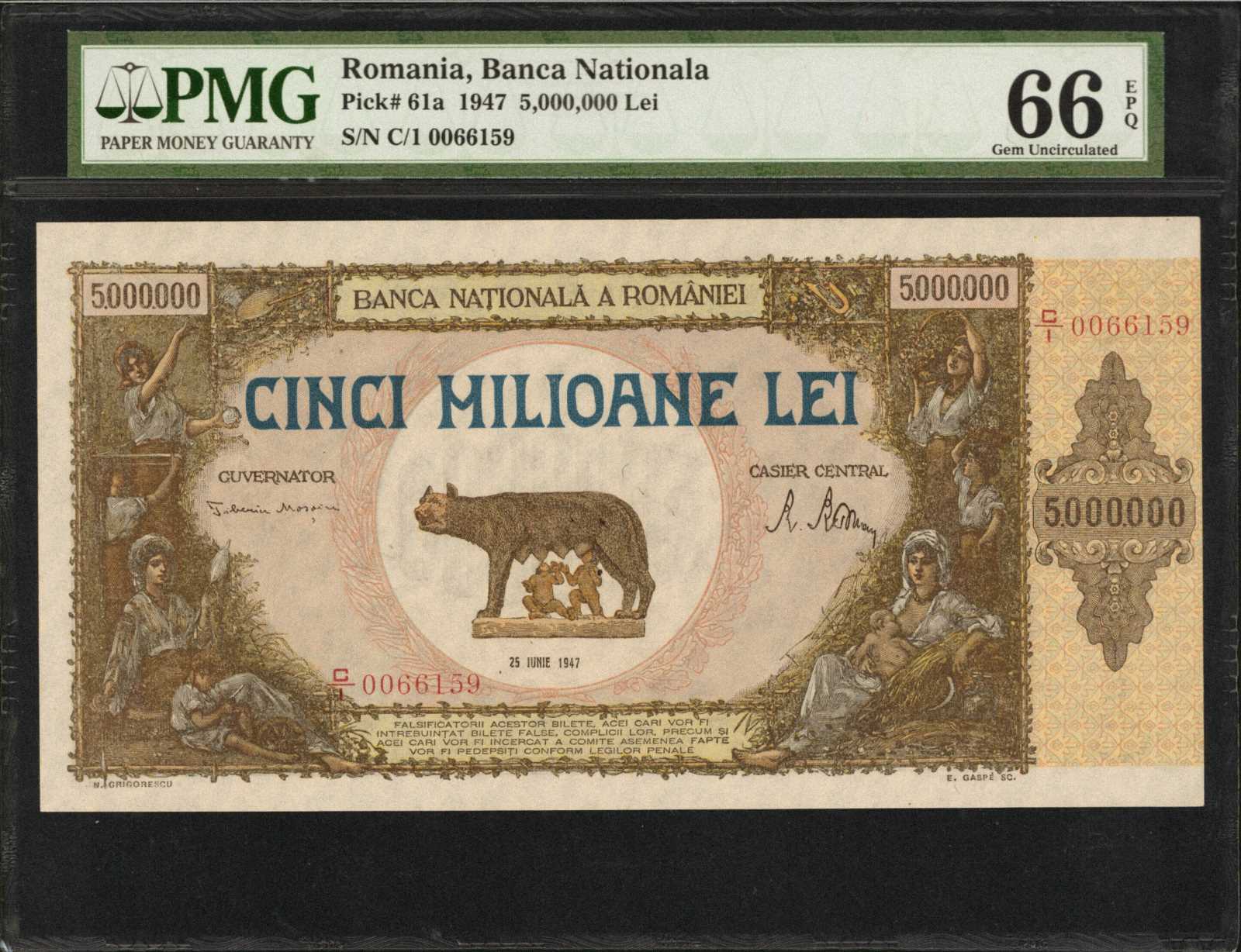 image for: Romania  5,000,000 lei (B241as)