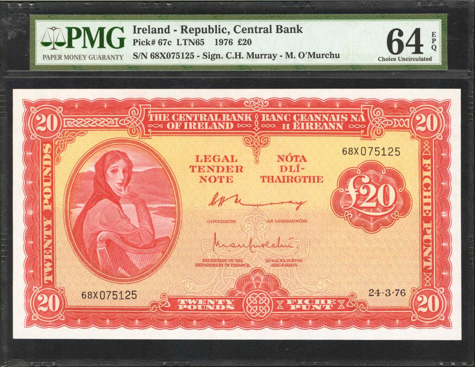image for: Ireland, Republic of  20 pounds (B212b)