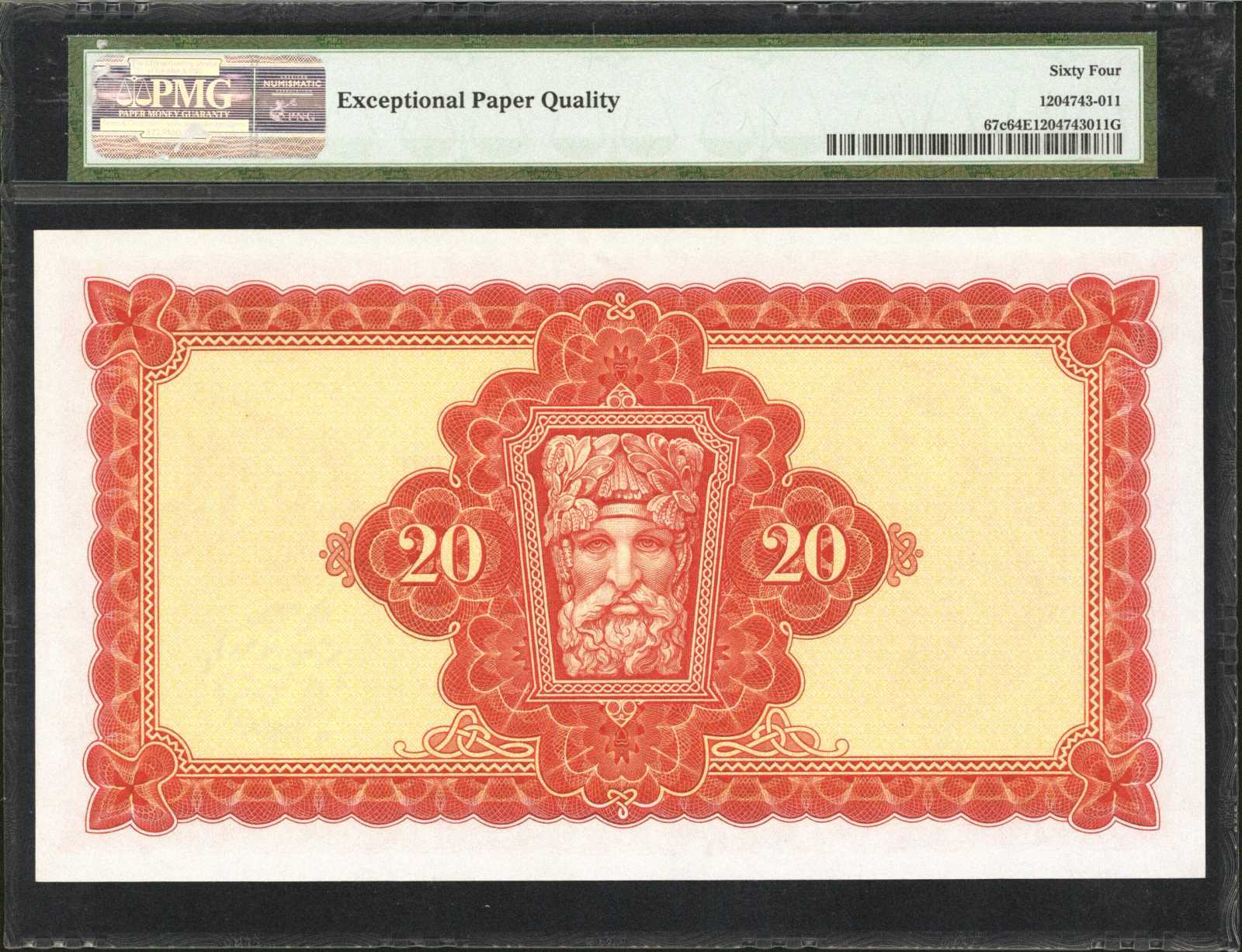 image for: Ireland, Republic of  20 pounds (B212a)