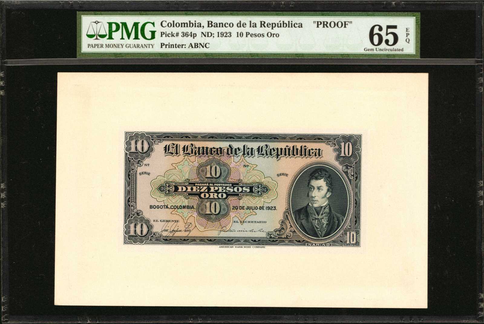 image for: Colombia  5 pesos oro(B914bs)