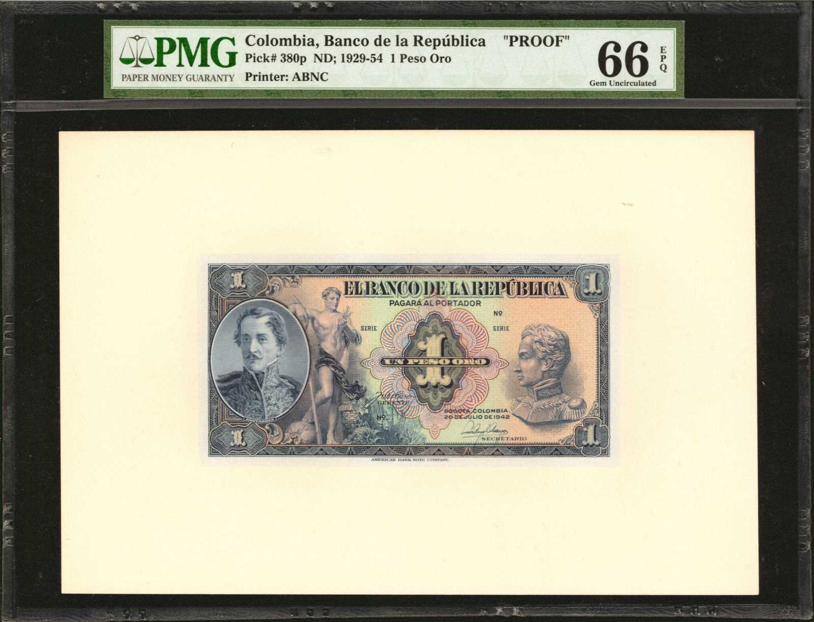 image for: Colombia  1 peso oro(B922kp)