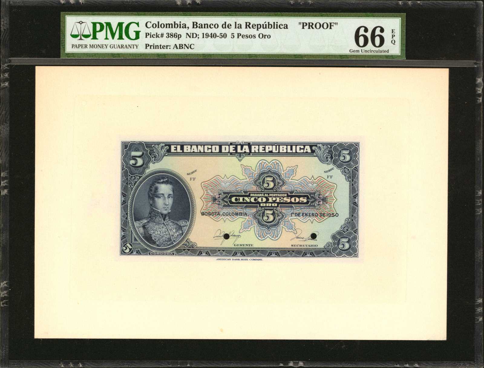 image for: Colombia  5 pesos oro(B924gs2)
