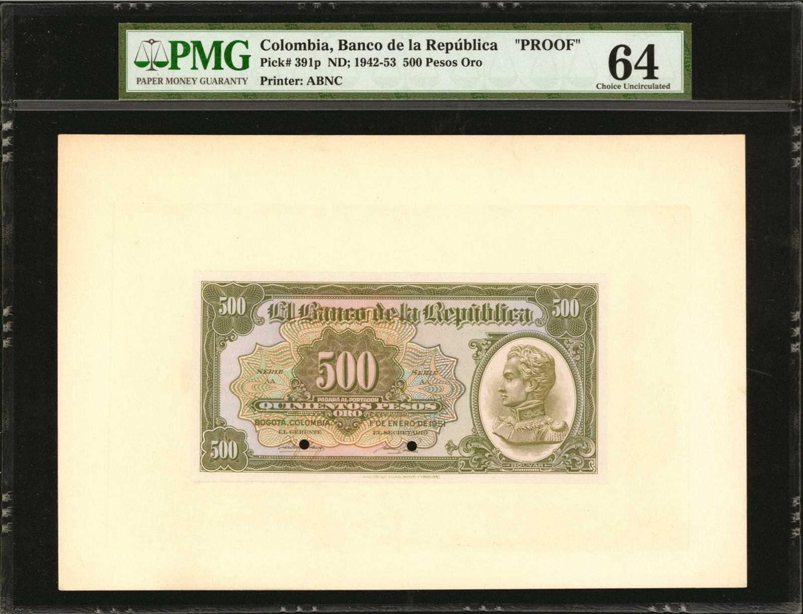 image for: Colombia  500 pesos oro(B929cs)
