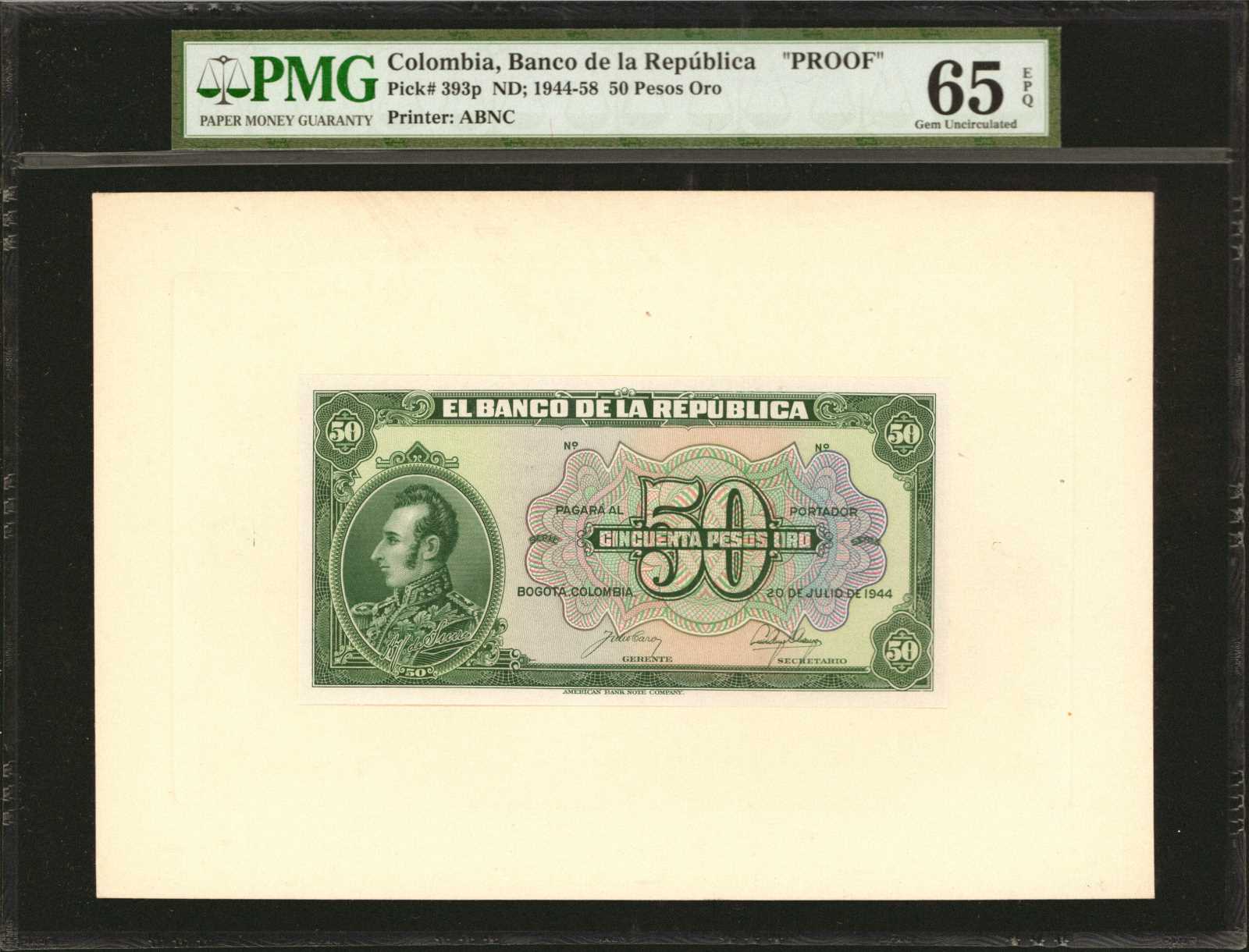 image for: Colombia  50 pesos oro(B927g)