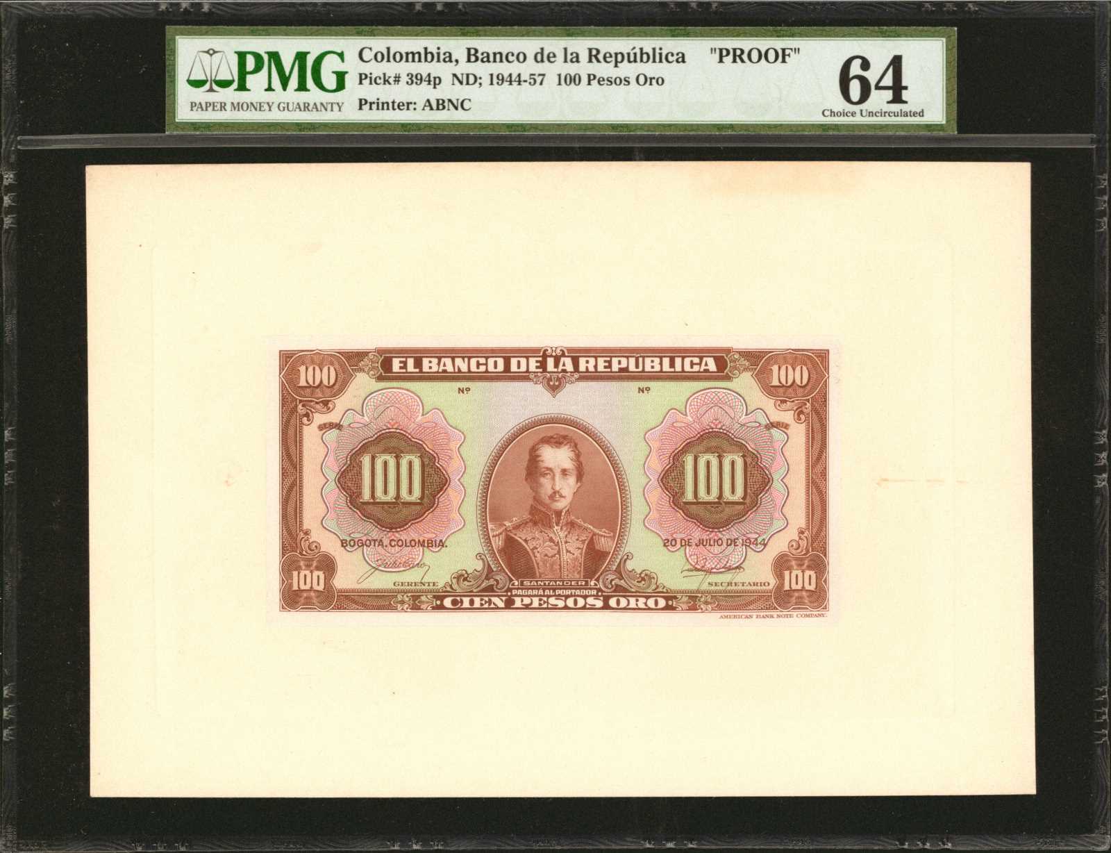 image for: Colombia  100 pesos oro(B928as)