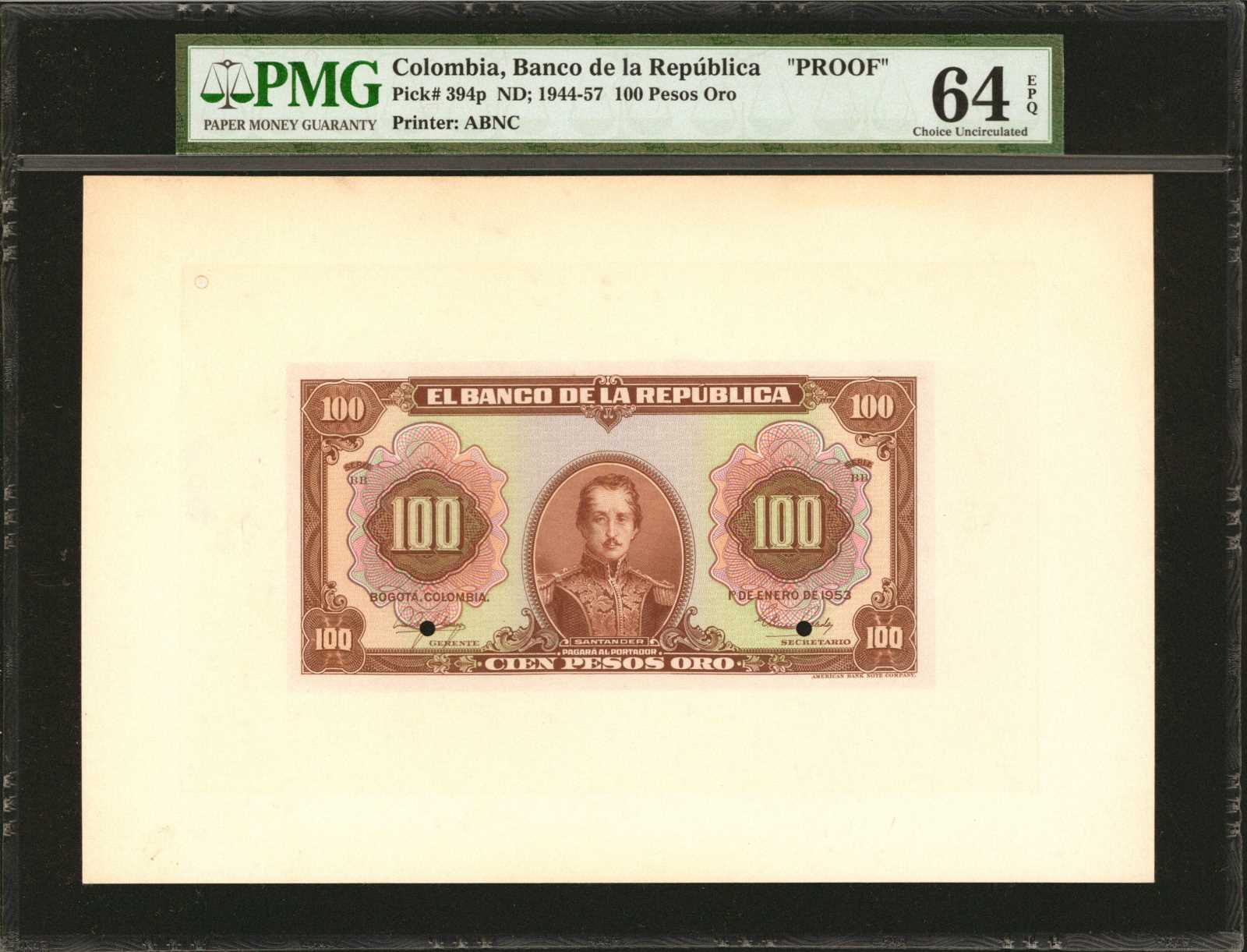 image for: Colombia  100 pesos oro(B928ep)