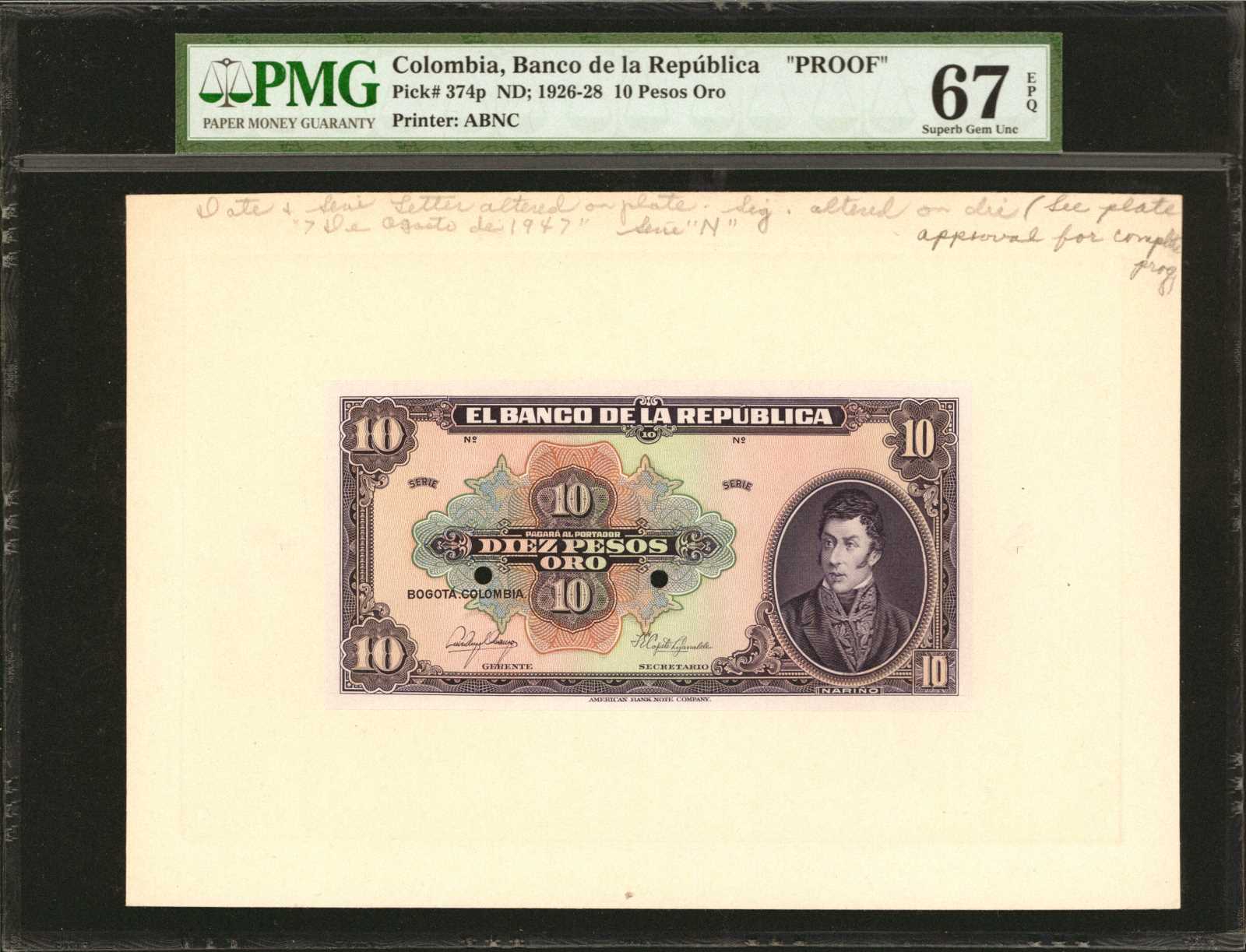 image for: Colombia  2 pesos oro(B913a)