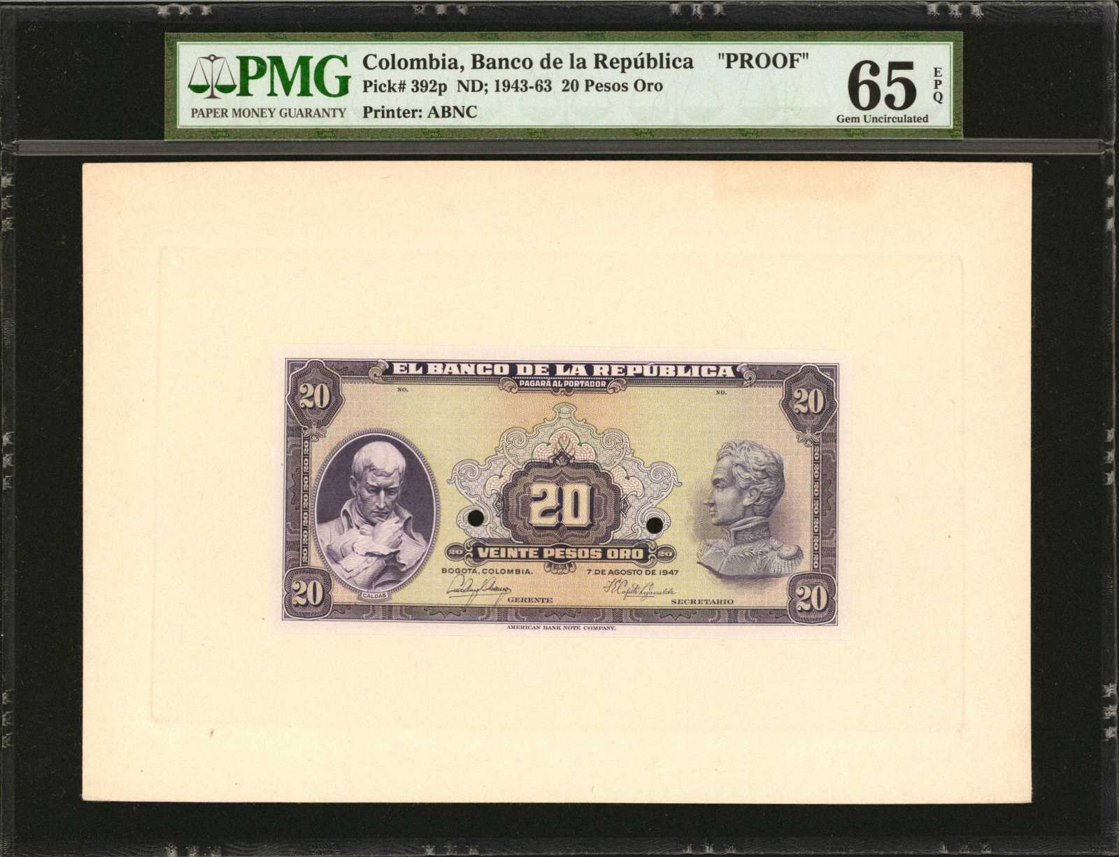 image for: Colombia  20 pesos oro(B926g)