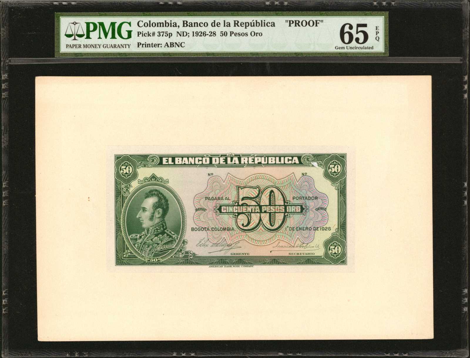 image for: Colombia  100 pesos oro(B917ap)