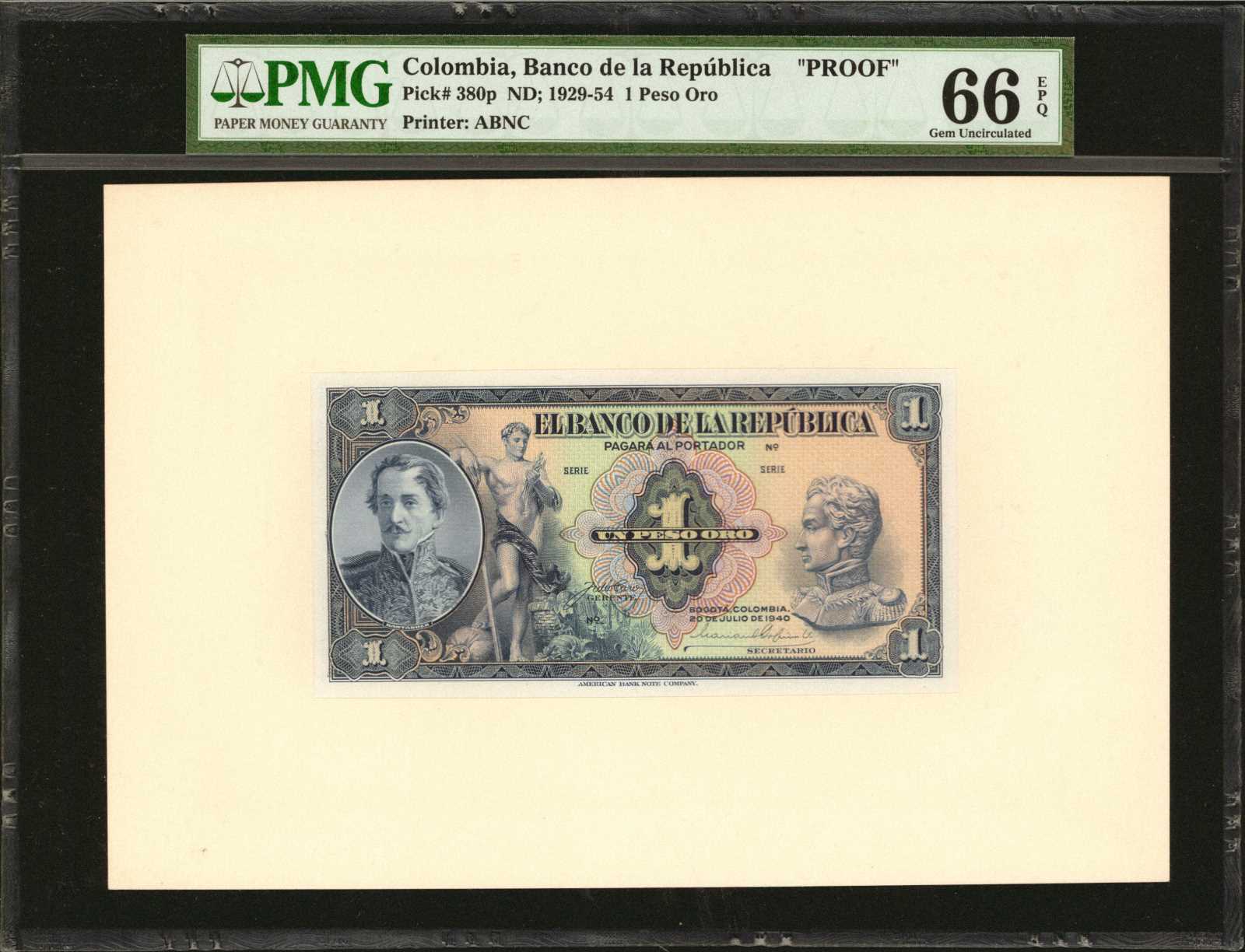 image for: Colombia  1 peso oro(B922ap)