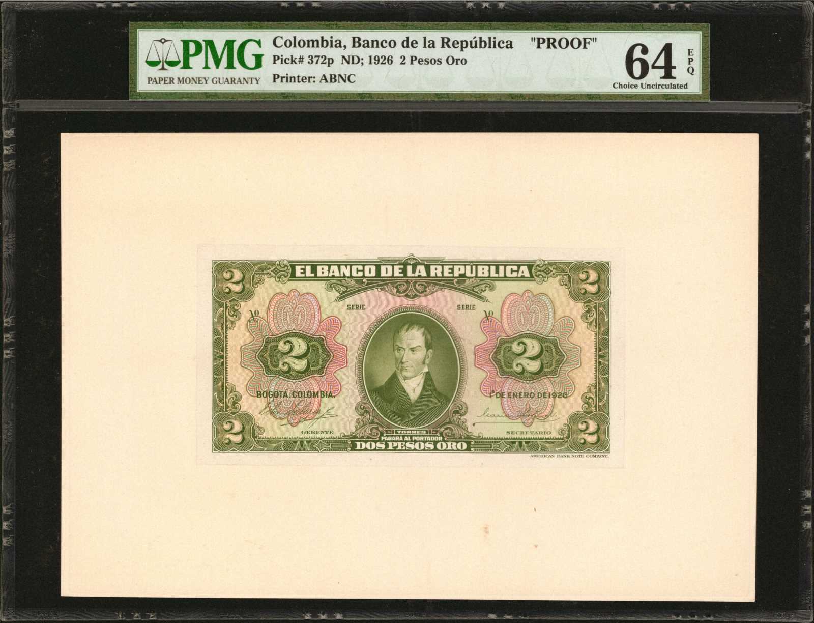 image for: Colombia  2 pesos oro(B913as)