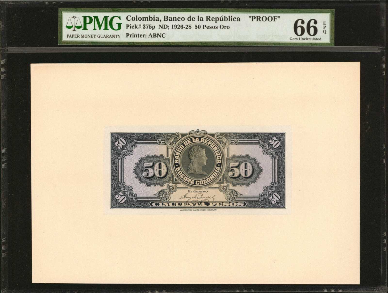 image for: Colombia  50 pesos oro(B916b)