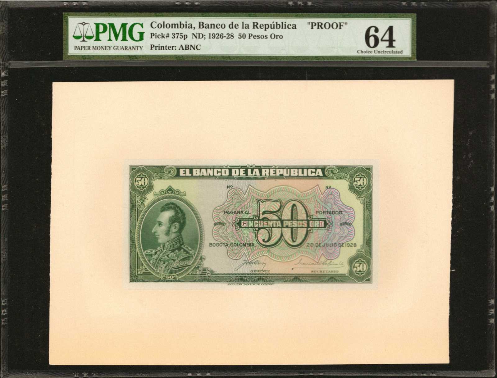 image for: Colombia  50 pesos oro(B916b)