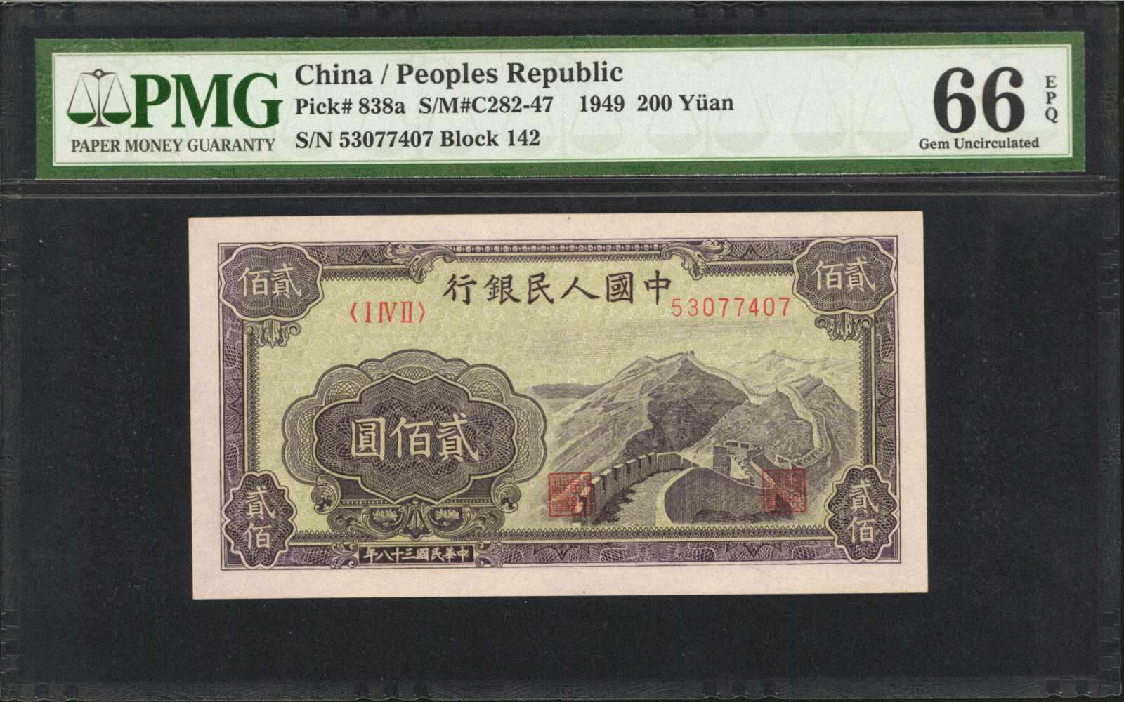image for: China National Banks  ??? (200 yuan)(B4044ap)