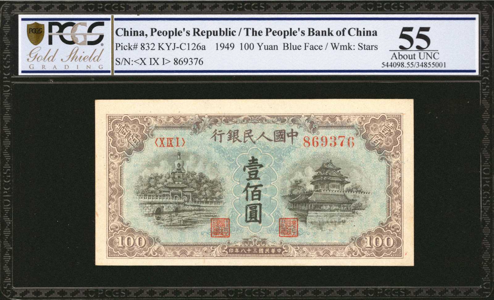 image for: China National Banks  ??? (100 yuan)(B4034a)