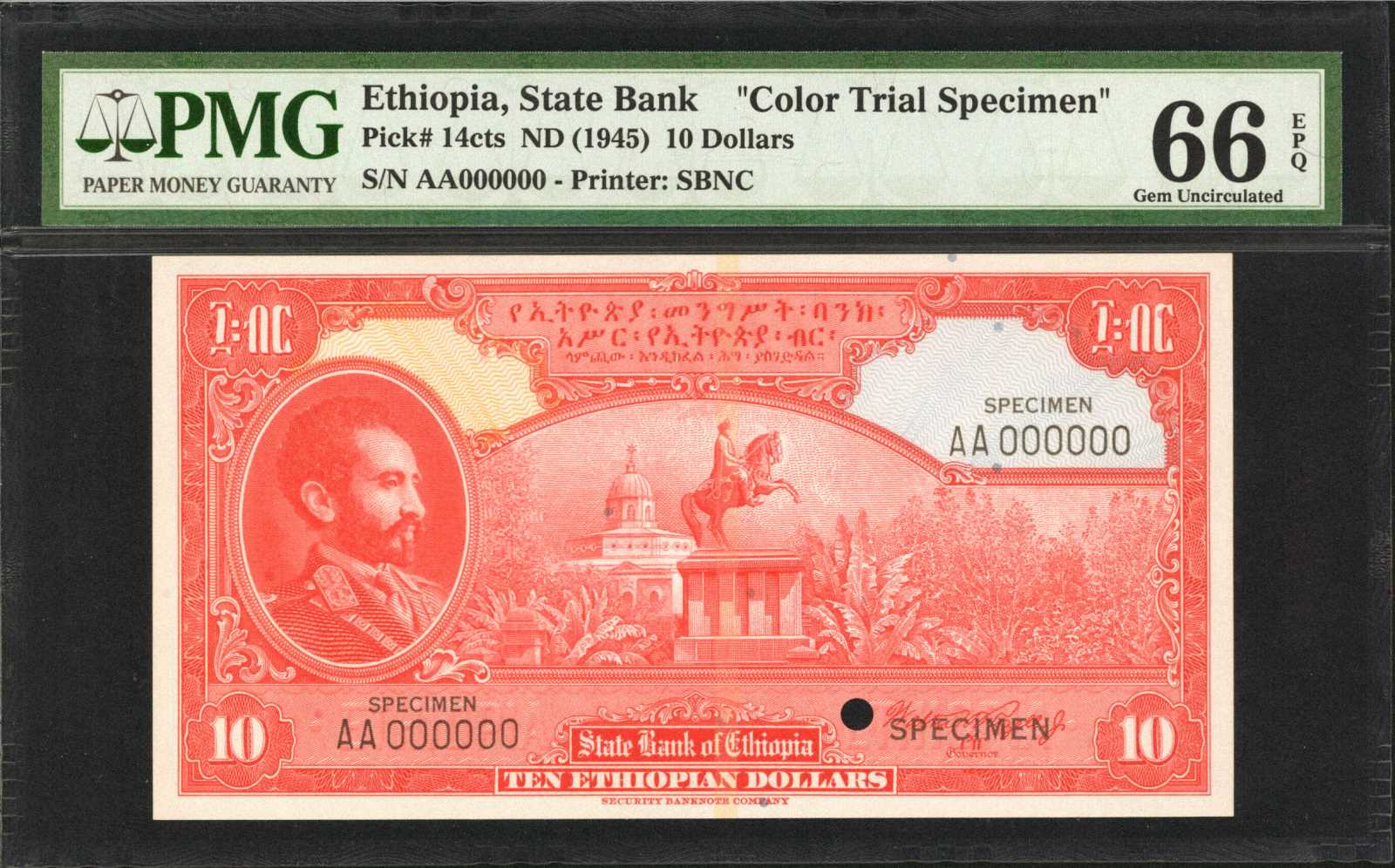 image for: Ethiopia  10 Ethiopian dollars(B203c)