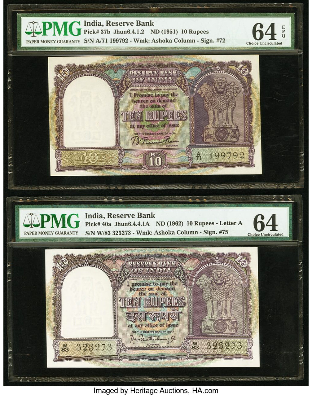 image for: India  10 rupees (B219b)