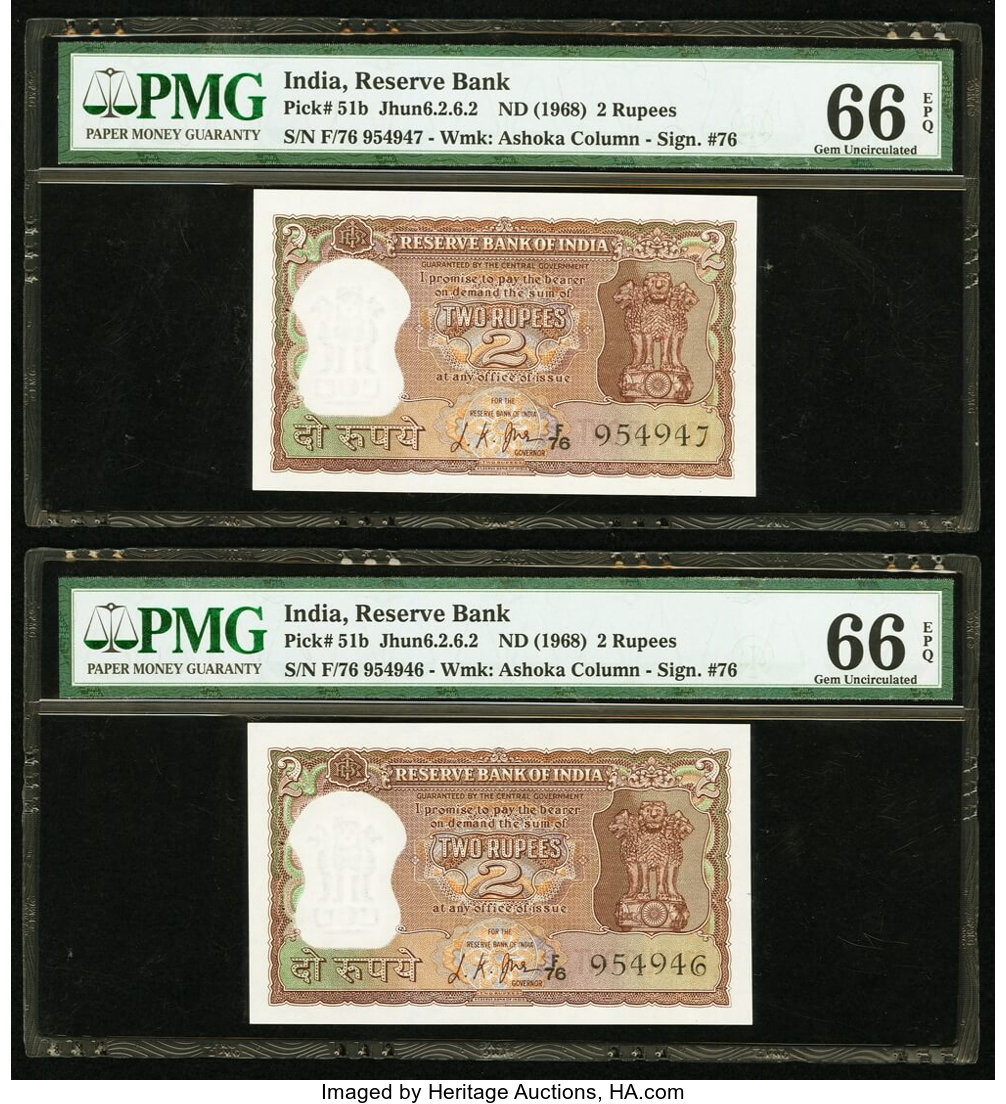 image for: India  2 rupees (B235a)