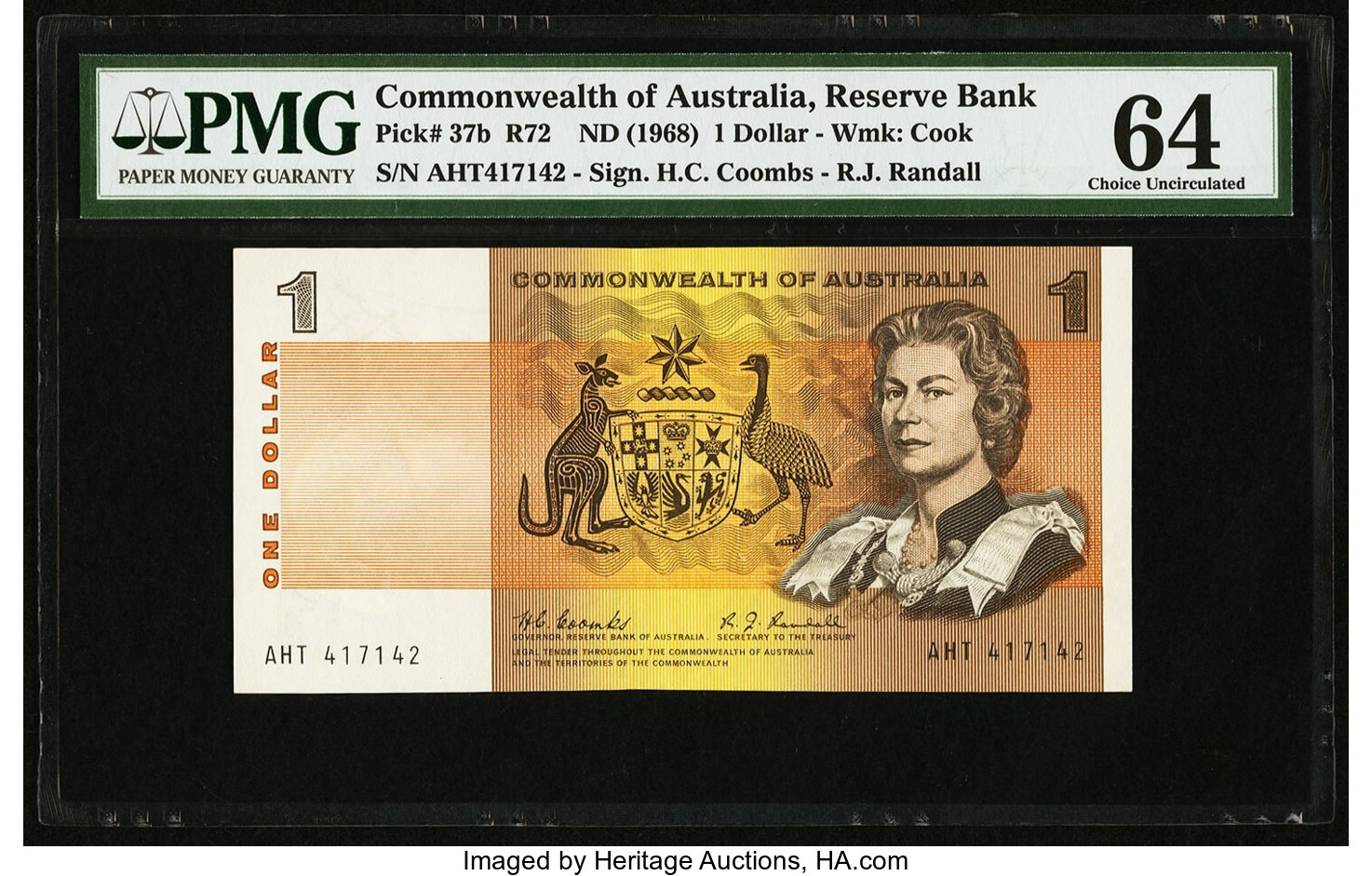 image for: Australia  1 dollar (B205b)