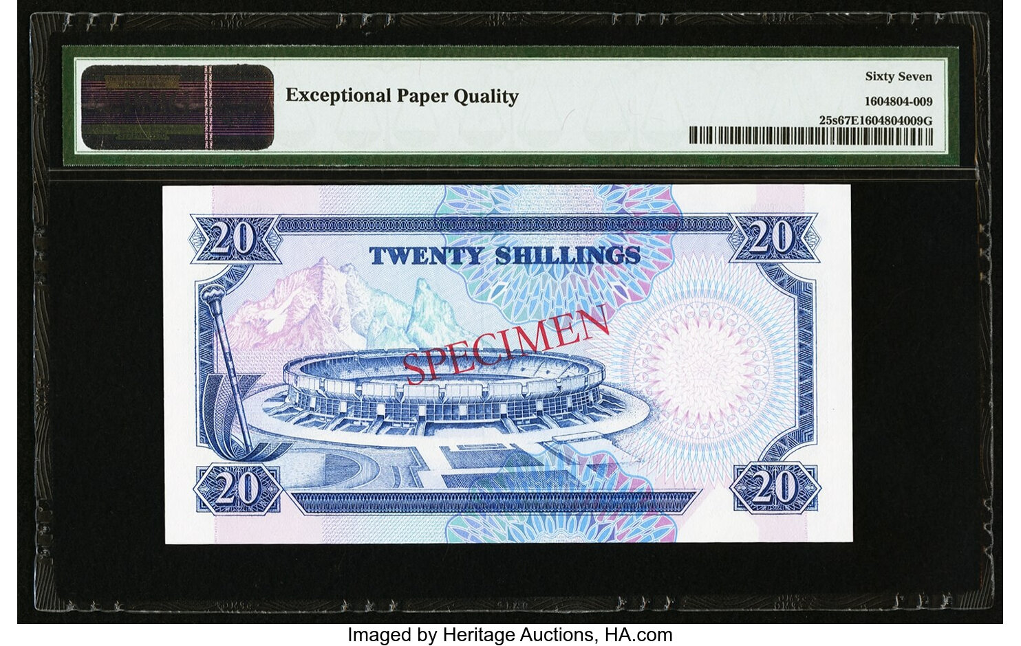 image for: Kenya  20 shillings (B126c)