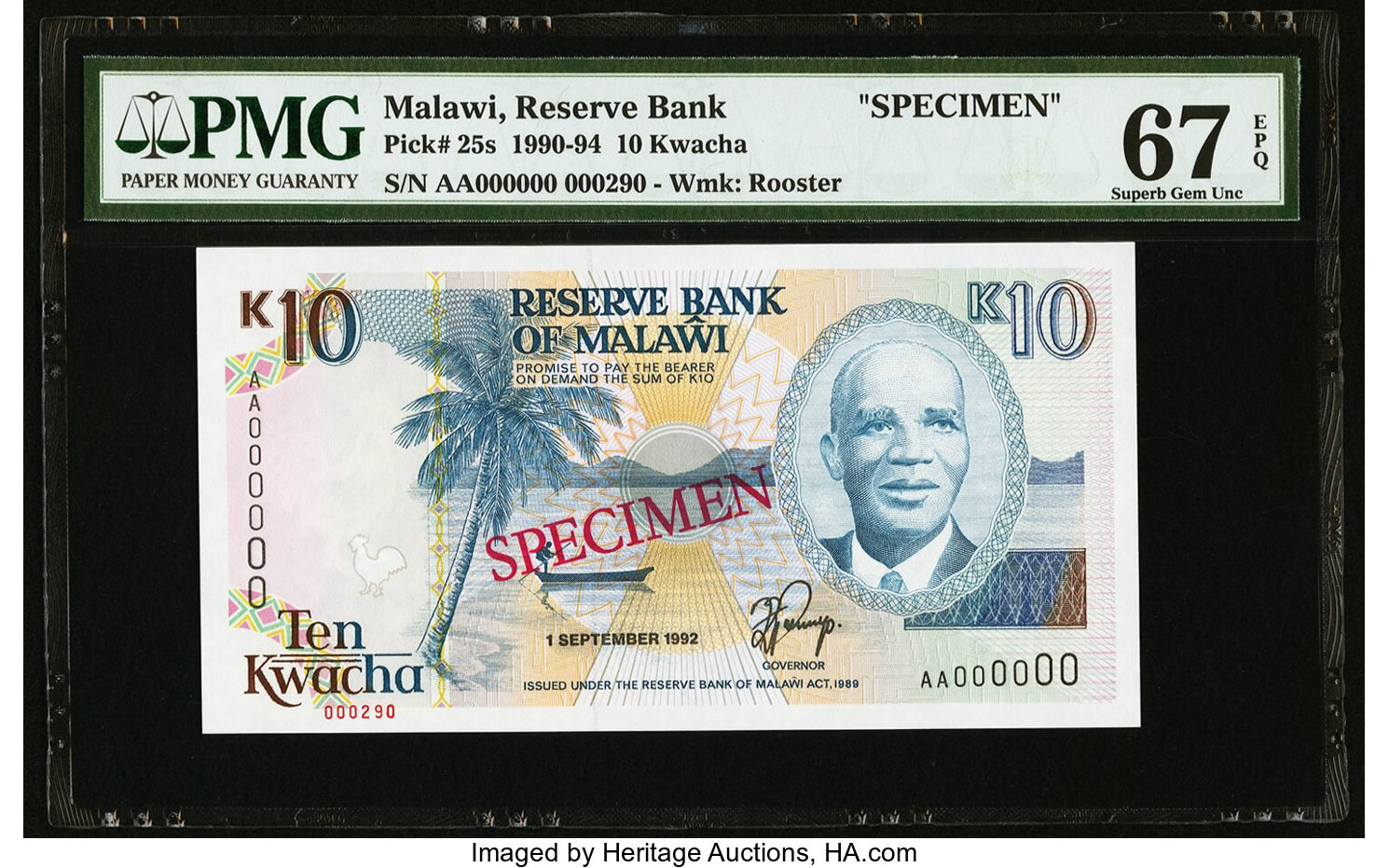 image for: Malawi  10 kwacha (B125bs)