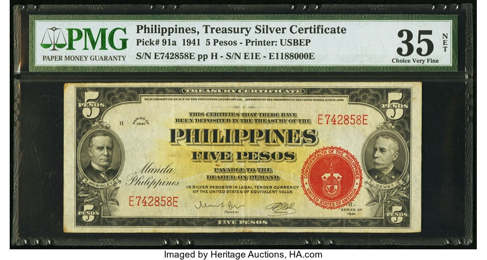 image for: Philippines  5 pesos (B548c)