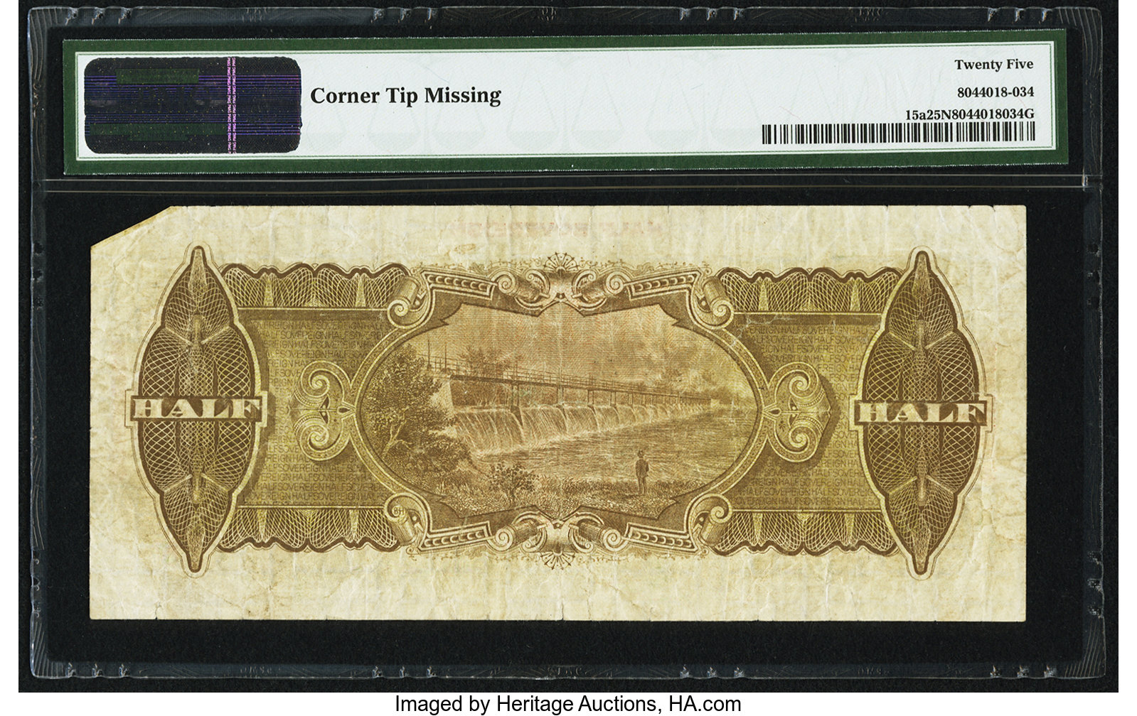 image for: Australia  1/2 sovereign(B120a)