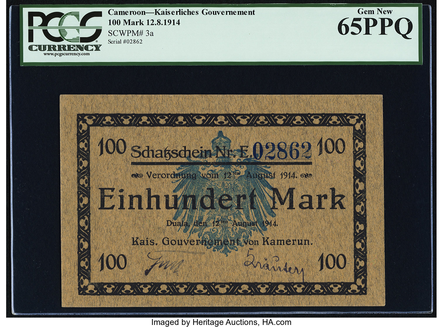 image for: Cameroon  100 mark(B103c)