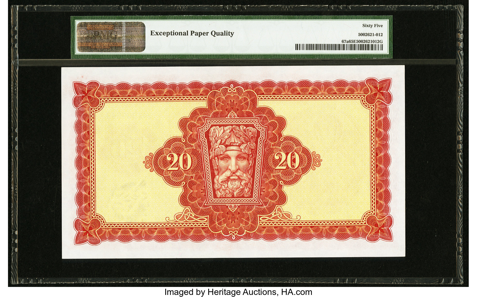 image for: Ireland, Republic of  20 pounds (B212as2)