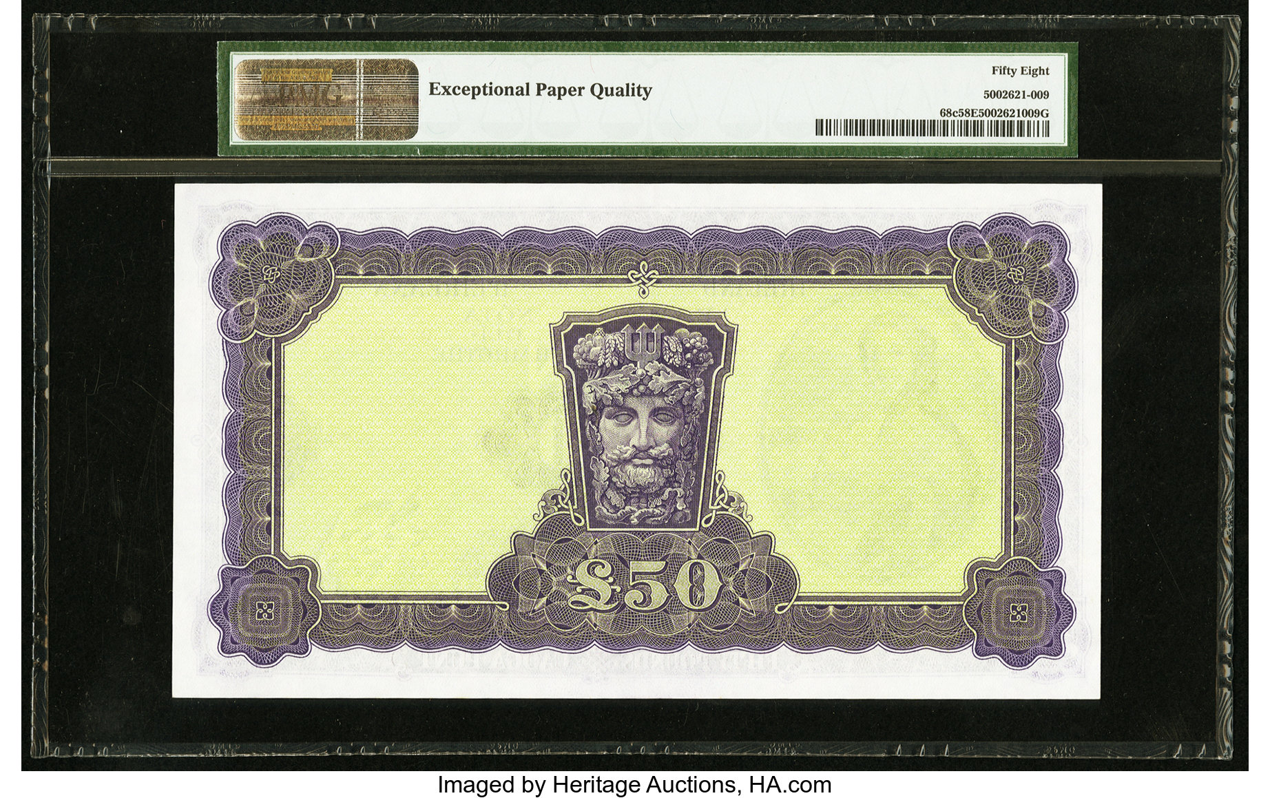 image for: Ireland, Republic of  50 pounds (B213bs1)