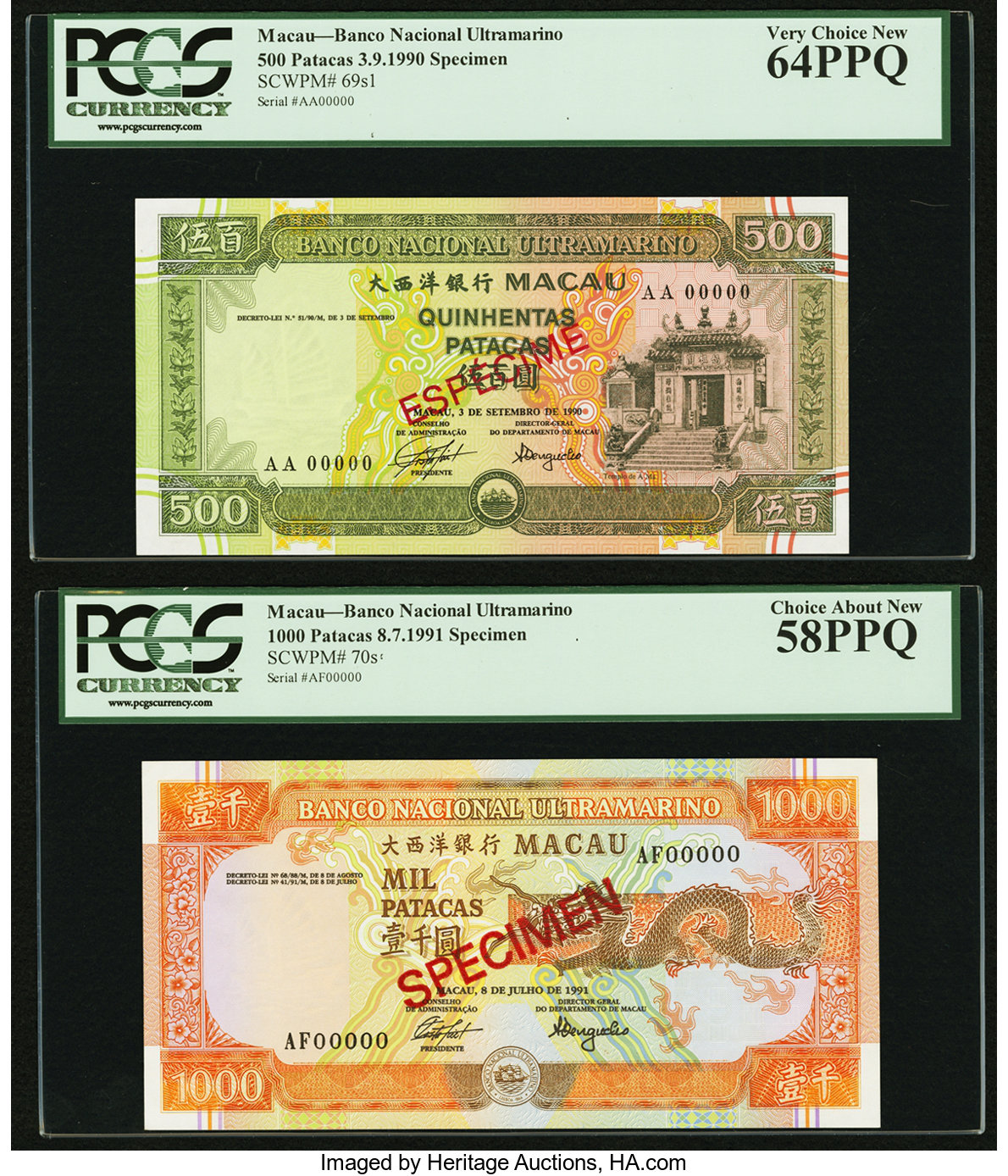 image for: Macau  20 patacas (B062as)