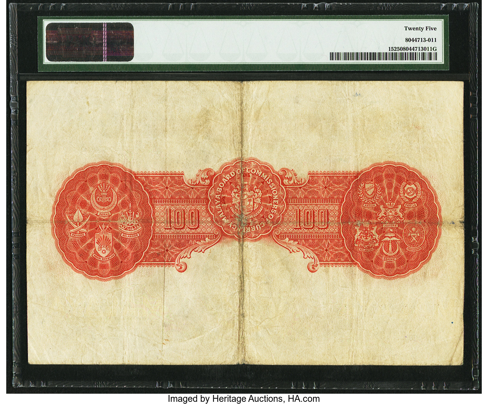 image for: Malaya  100 dollars(B116as)