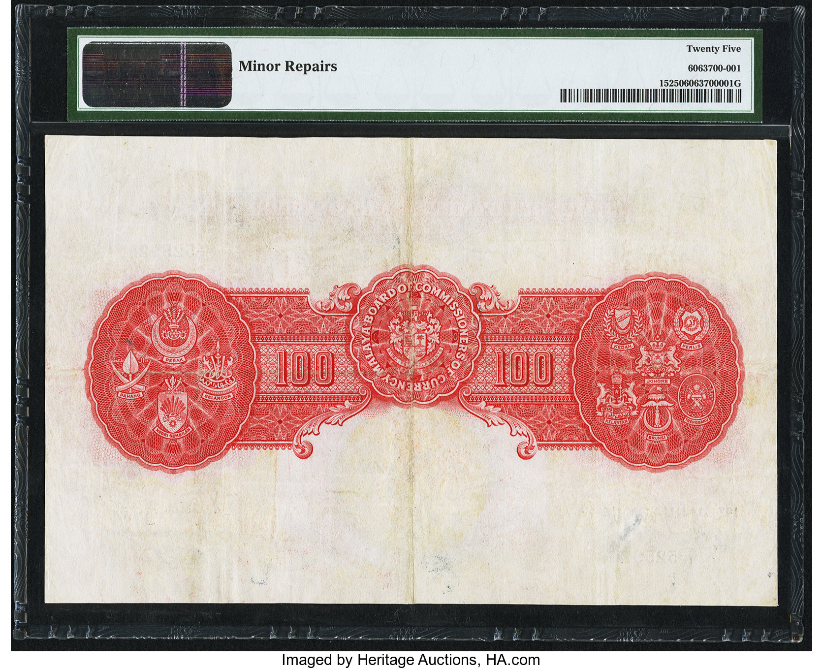 image for: Malaya  100 dollars(B116as)