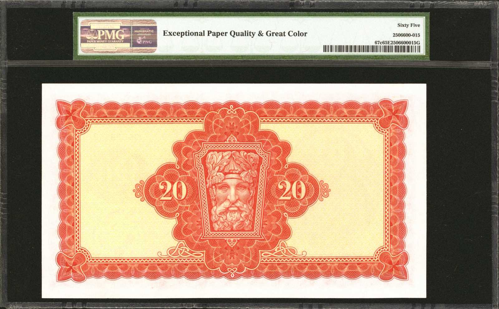 image for: Ireland, Republic of  20 pounds (B212as1)