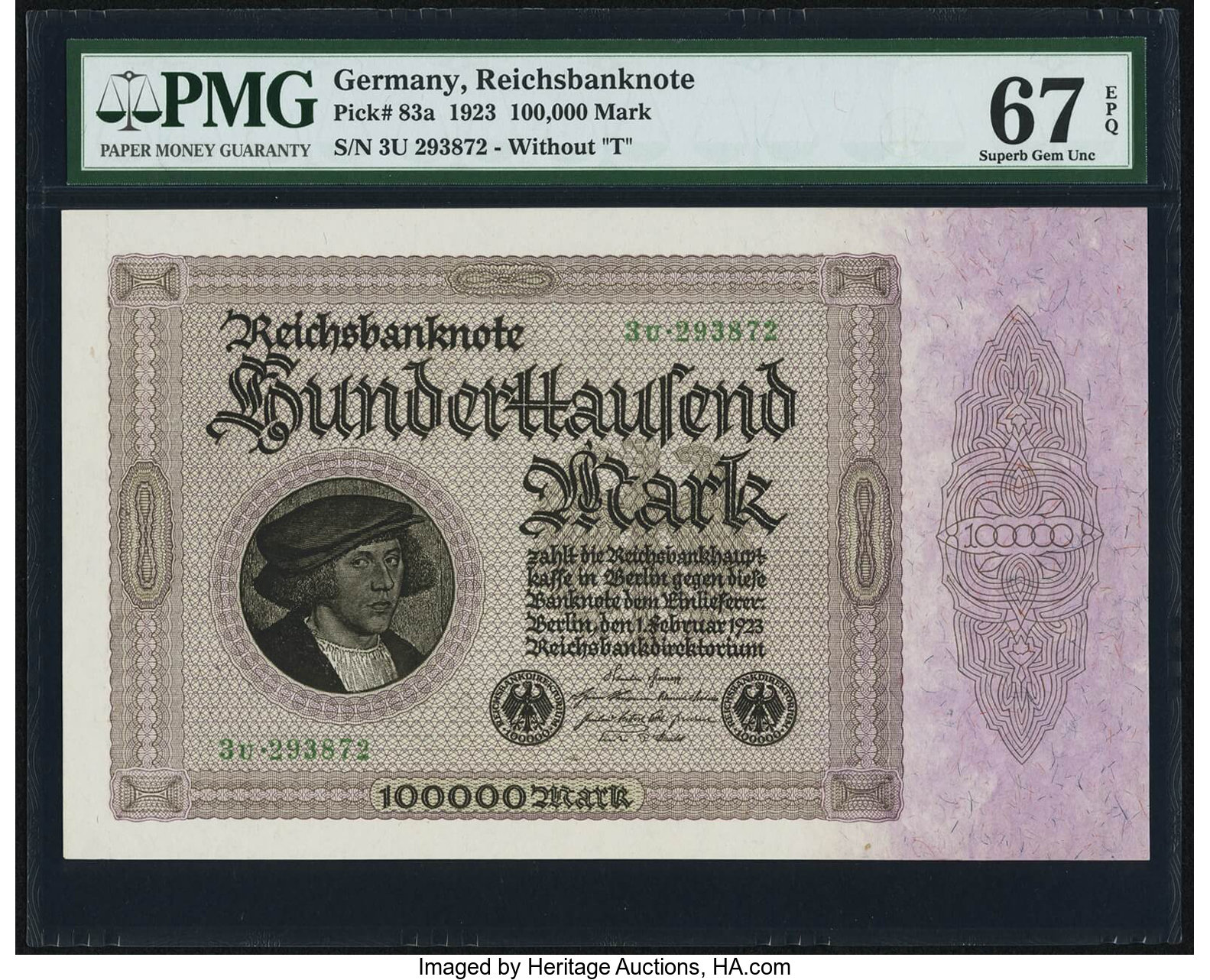 image for: Germany  100,000 mark (B242b)