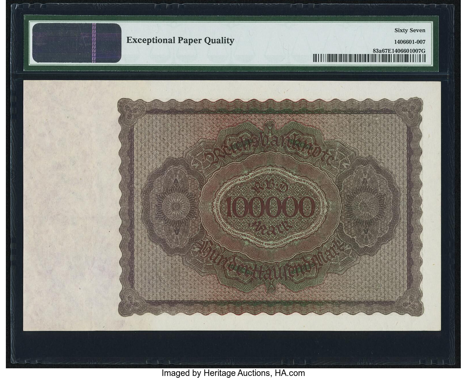 image for: Germany  100,000 mark (B242b)