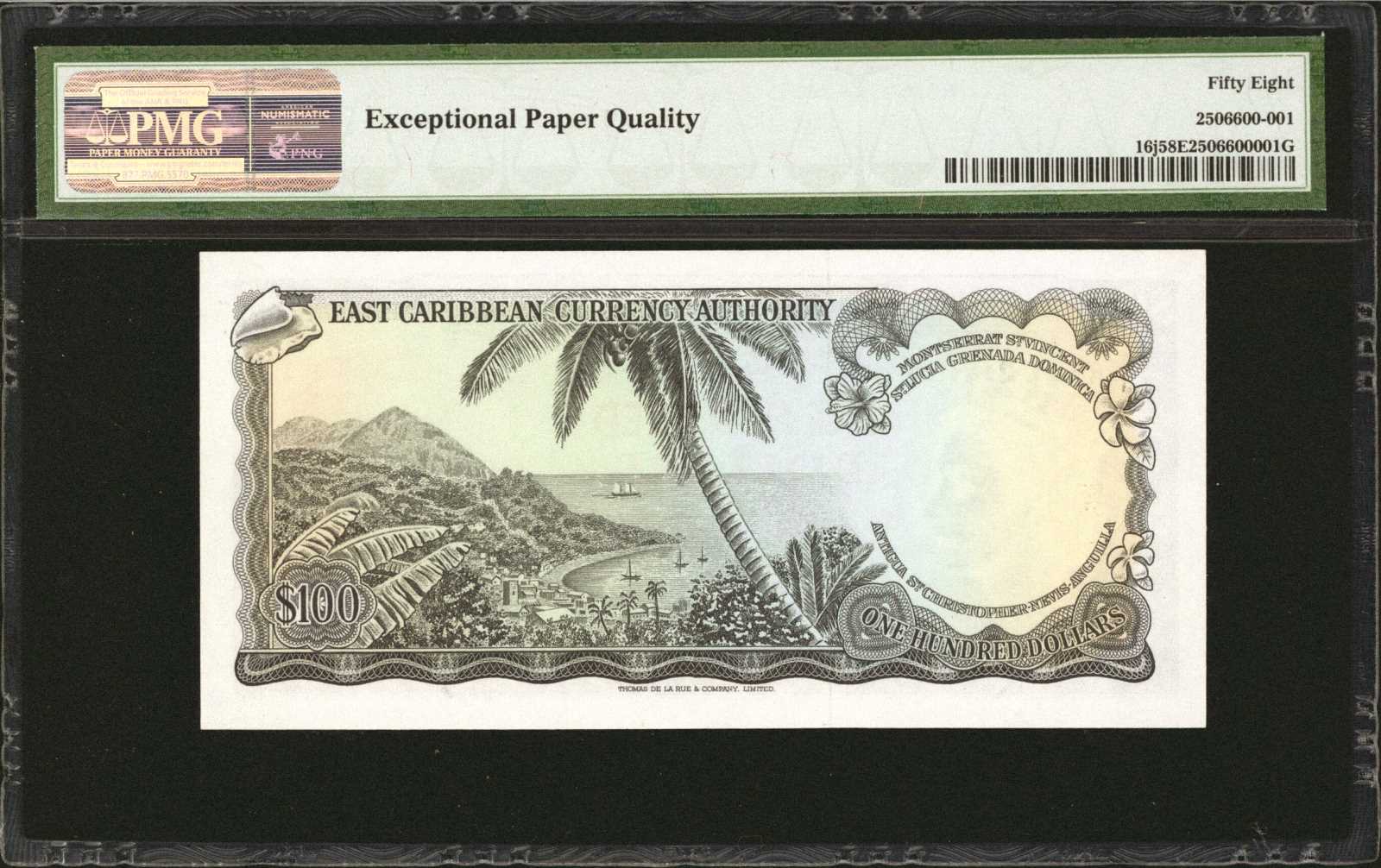 image for: East Caribbean States  100 dollars (B104a2)