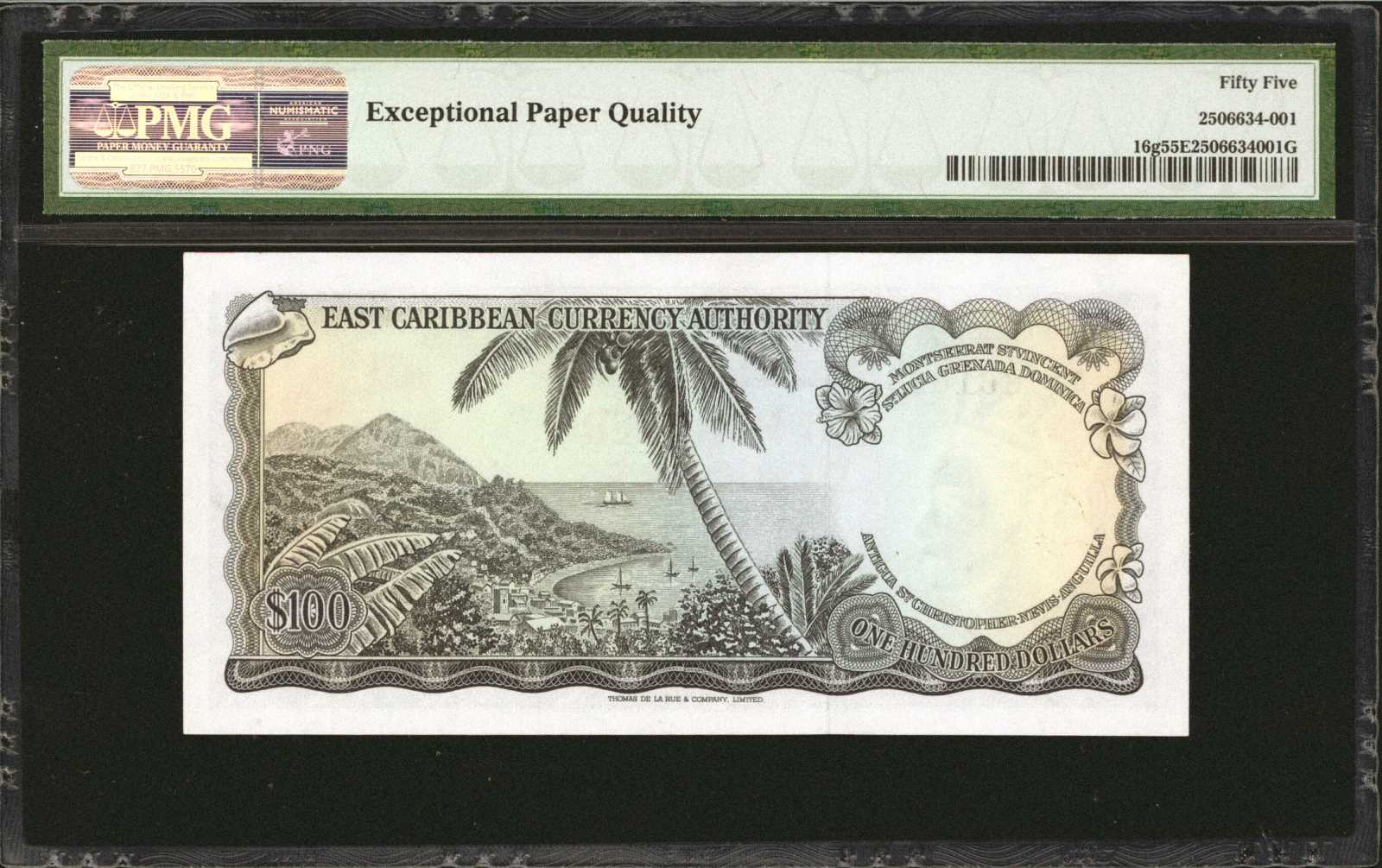 image for: East Caribbean States  100 dollars (B104ck)