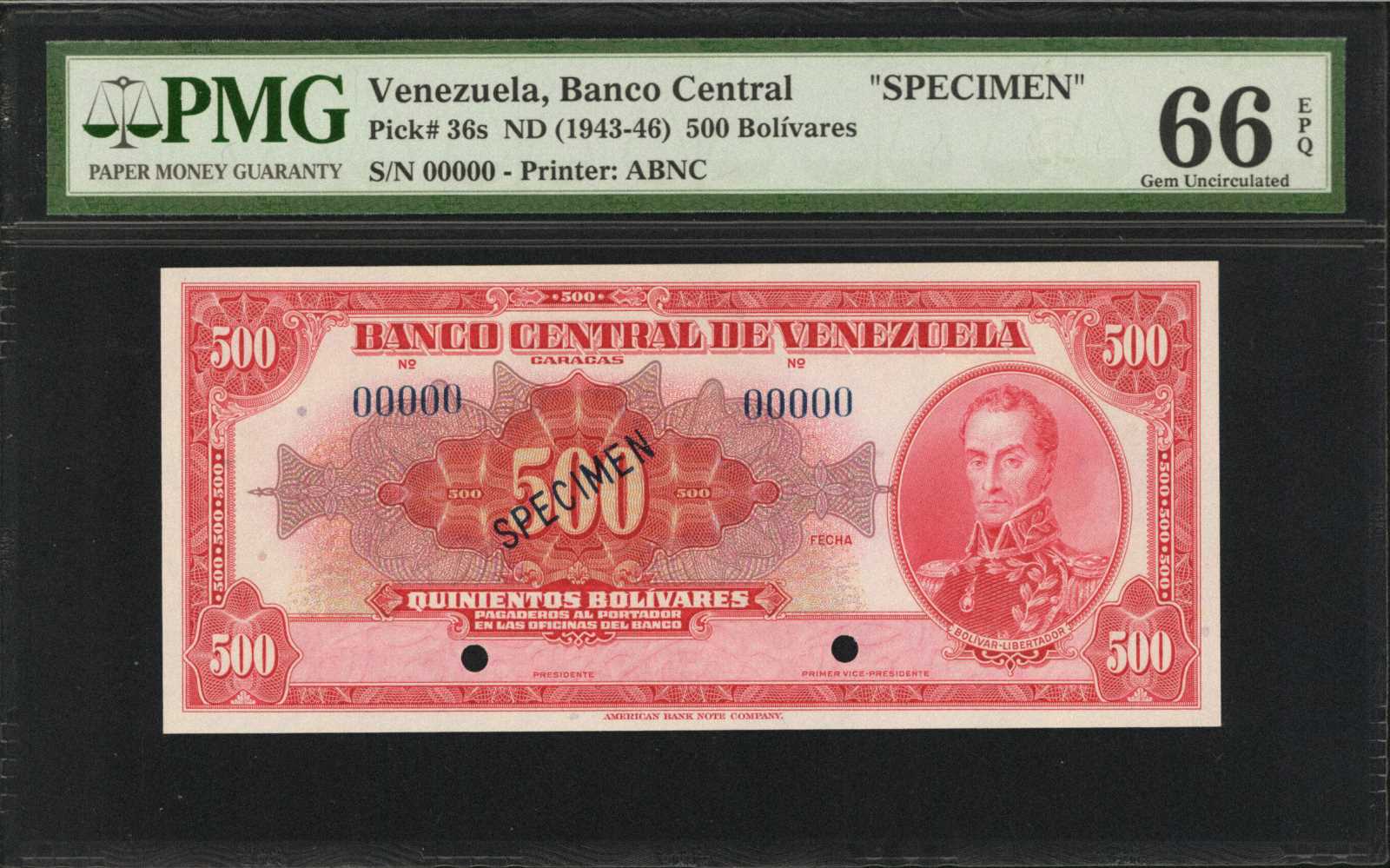 image for: Venezuela  500 bol?vares(B306e)