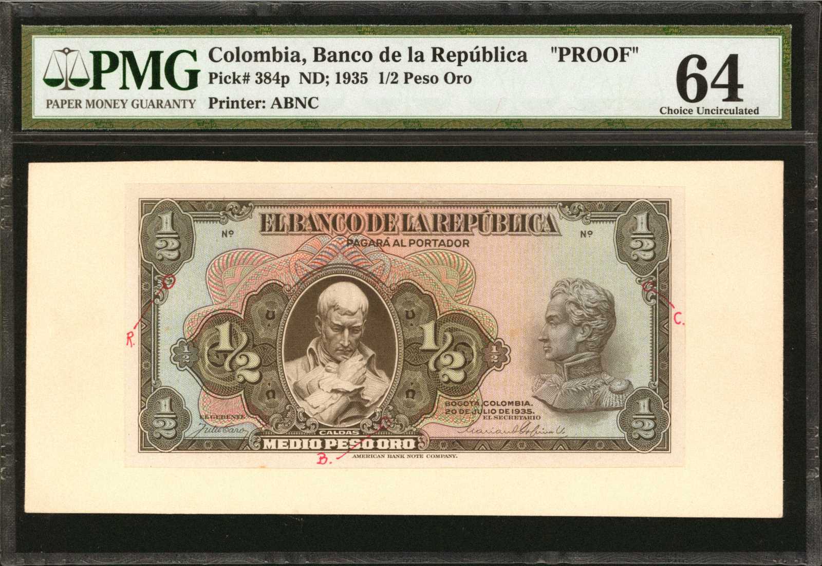 image for: Colombia  5 pesos plata(B933a)