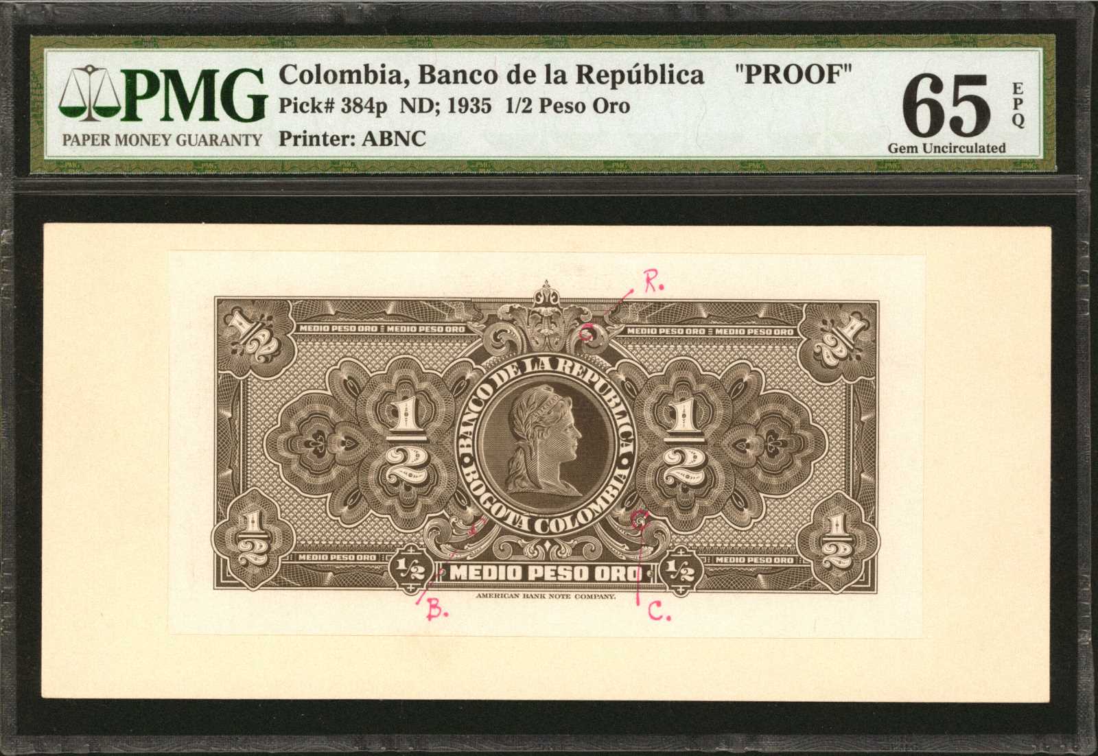 image for: Colombia  5 pesos plata(B933as)