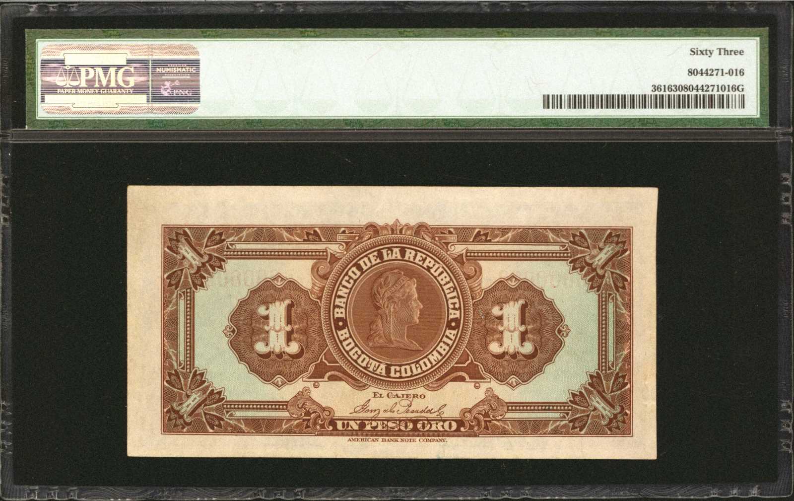 image for: Colombia  10 pesos oro(B908ap1)
