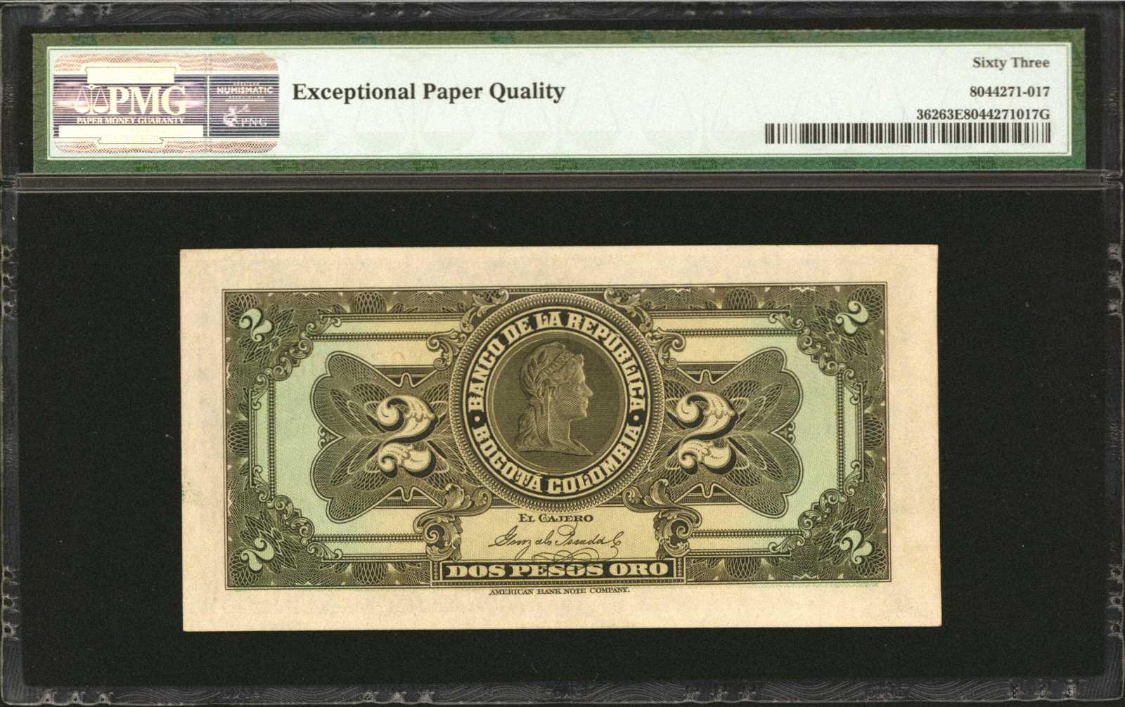 image for: Colombia  10 pesos oro(B908ap2)
