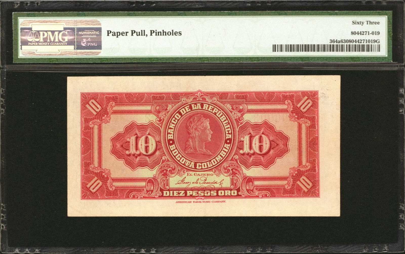 image for: Colombia  2 pesos oro(B906ap2)