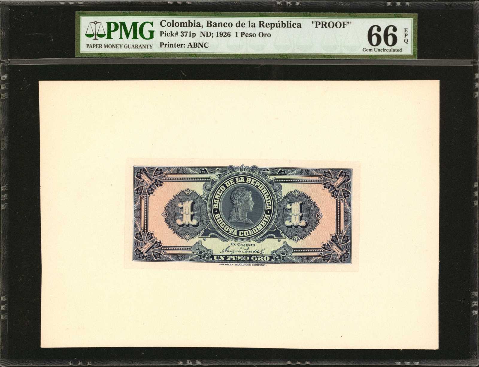 image for: Colombia  1 peso oro(B912as1)